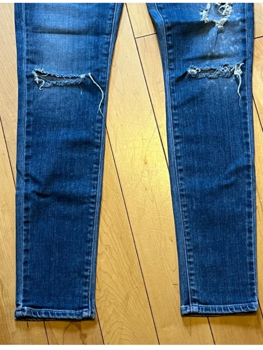 AGOLDE Sophie Distressed Skinny Jeans size 25